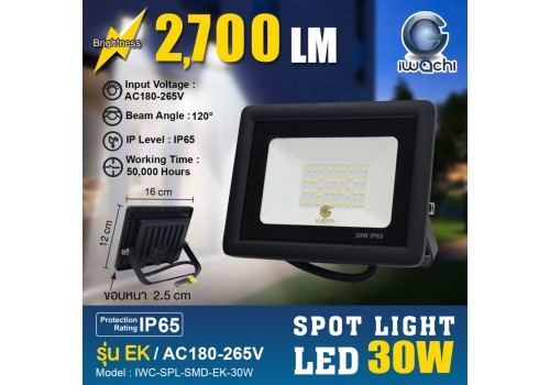 IWACHI-SPL-SMD-EK-30W สปอร์ตไลท์ (รุ่น EK)